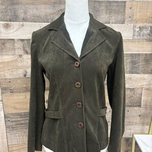 Lois Snyder Dani Max Brown/Olive Blazer
